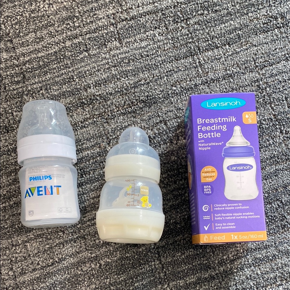 New 3 Baby Bottles